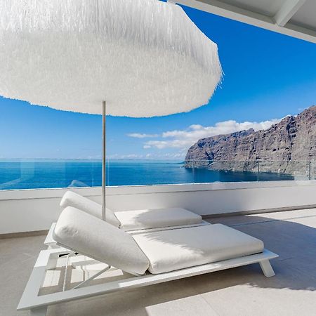 Blue Haven - Ocean View Penthouse With Jacuzzi And Pool Apartman Acantilado de los Gigantes Kültér fotó